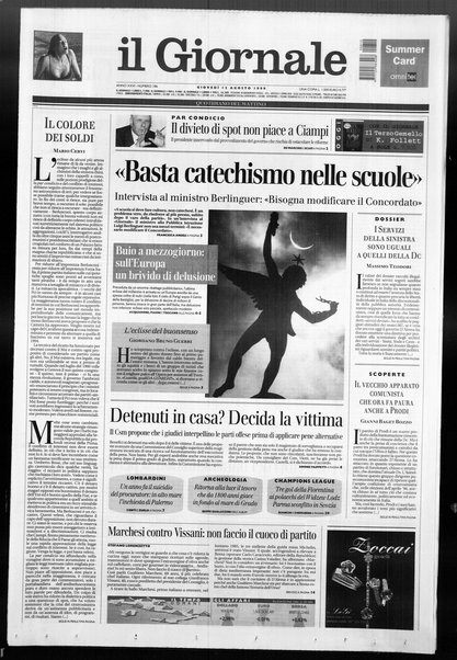 Il giornale : quotidiano del mattino